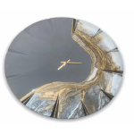 ساعة كونكريت دائرية كبيرة