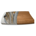 لوح تقطيع السكني باوراق الذهب