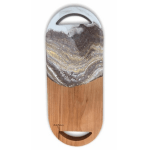 لوح تقطيع بيضاوي من الطرفين